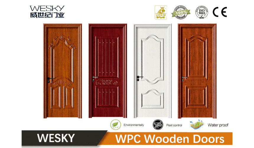 Verified WPC Wood Door Manufacturer in China