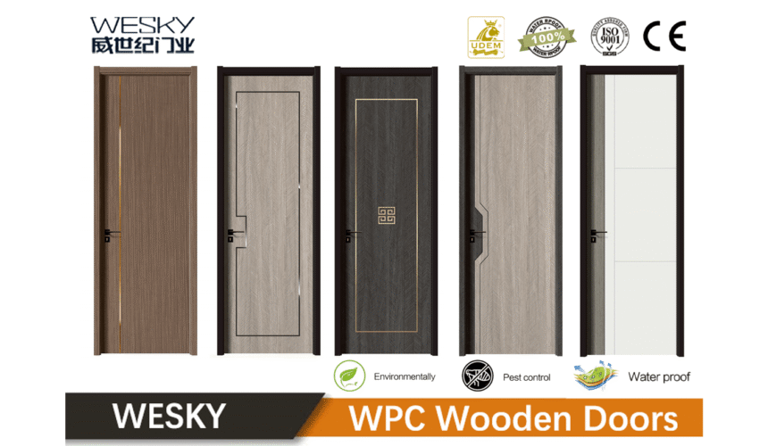 OEM WPC Wooden Door in WESKY
