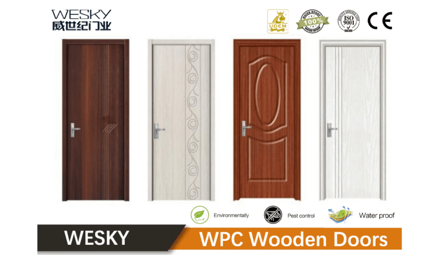 Termite-proof WPC Wooden Door in WESKY