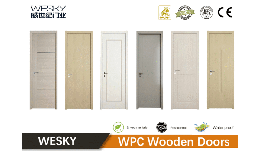 WPC Bathroom Door in WESKY