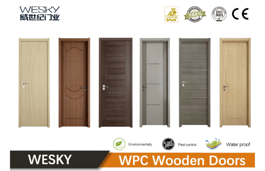 WPC Interior Doorin in WESKY