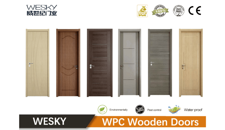 WPC Interior Doorin in WESKY
