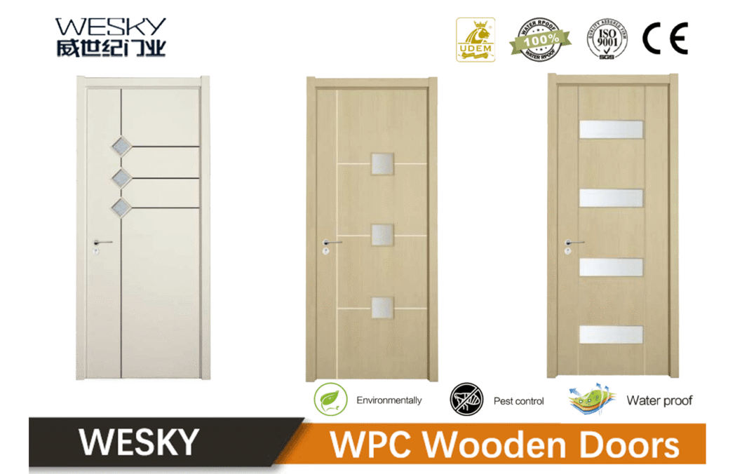 Custom WPC Wooden Door in WESKY