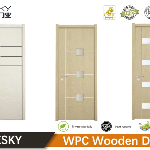 Custom WPC Wooden Door in WESKY