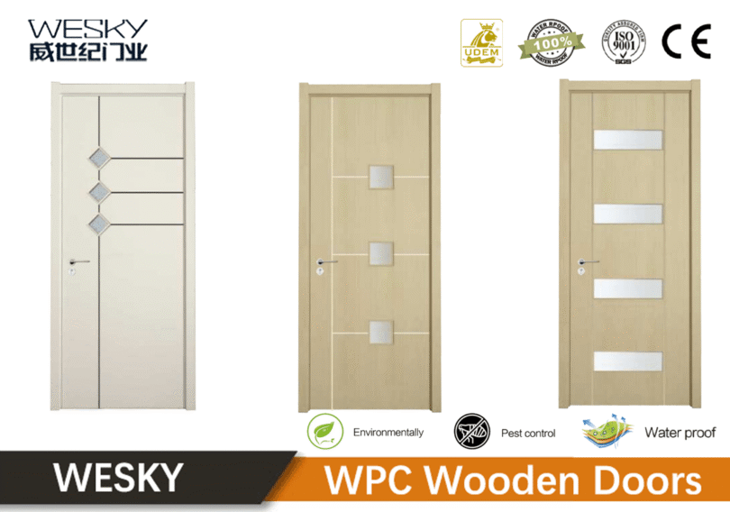 Custom WPC Wooden Door in WESKY