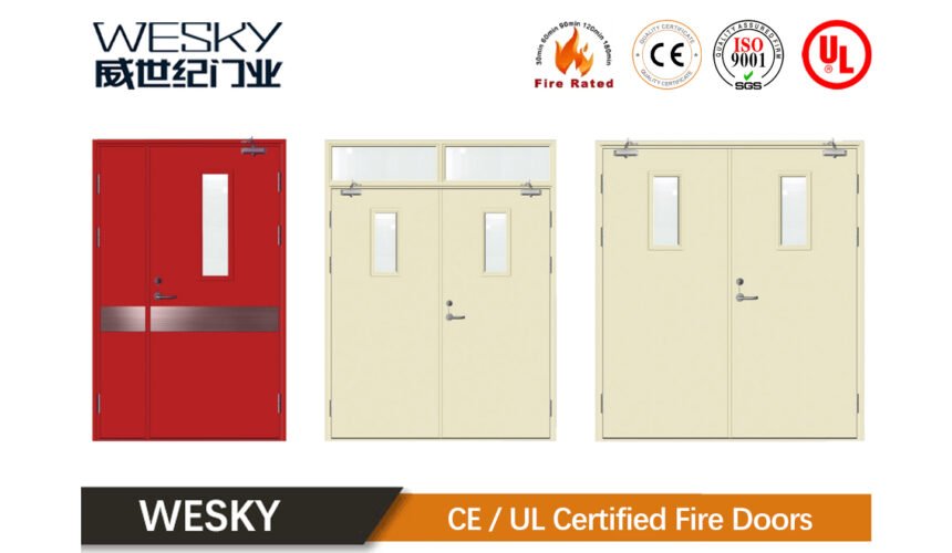 Fire Doors Manufacturing Factory-WESKY Doors-Bulk Fire Door For Construction Project