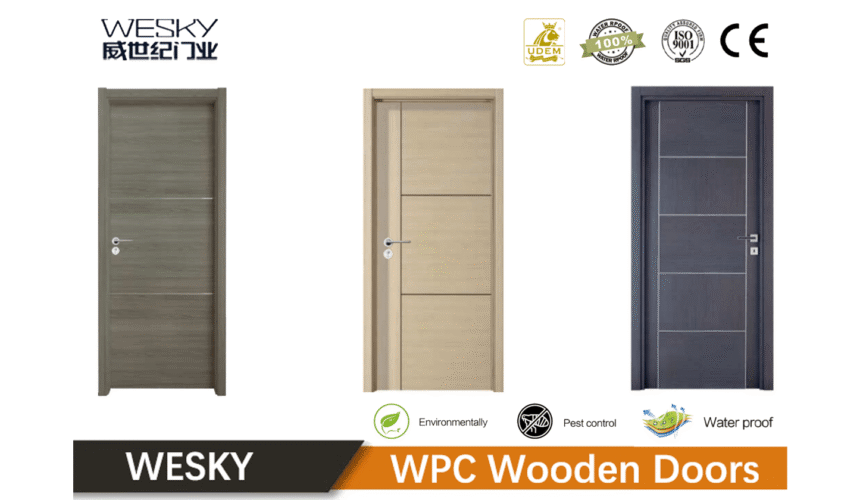 Hotel WPC Wooden Door in WESKY