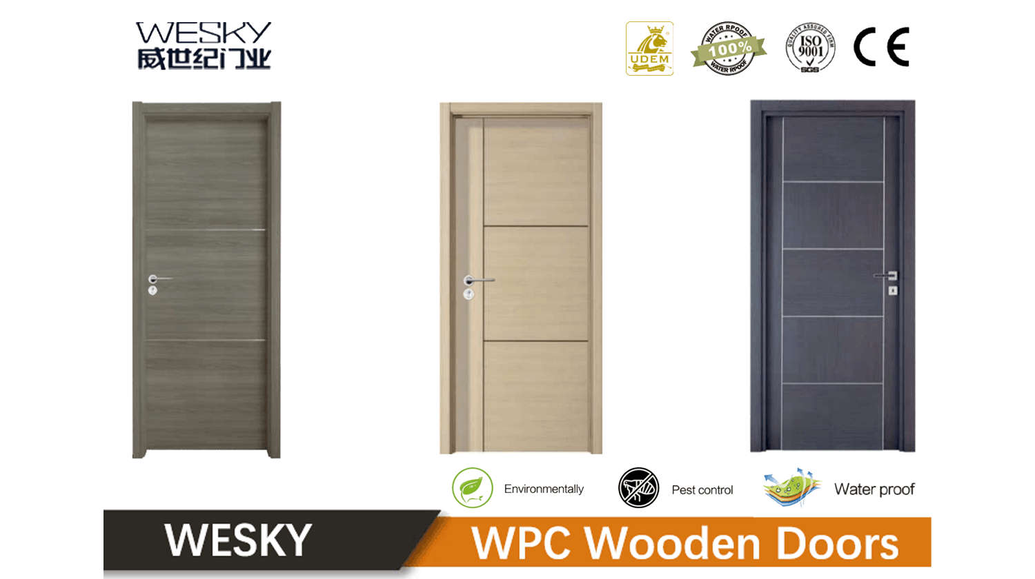 Hotel WPC Wooden Door in WESKY