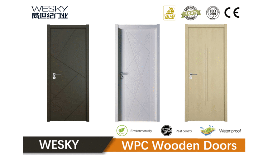 School WPC Wood Door in WESKY