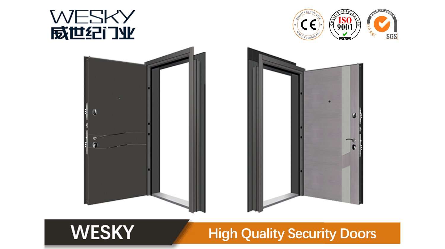 WESKY DOOR - Security door Manufacturing factory - Exterior Security Doors Manufacturer China