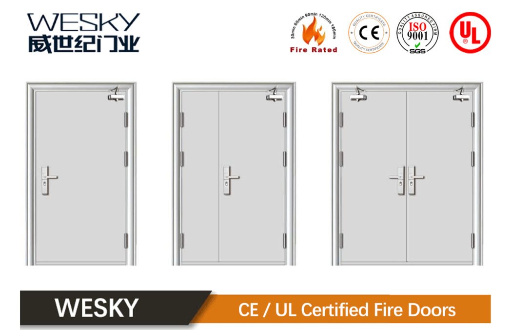 WESKY Door Industry Fire Doors Manufacturing Factory