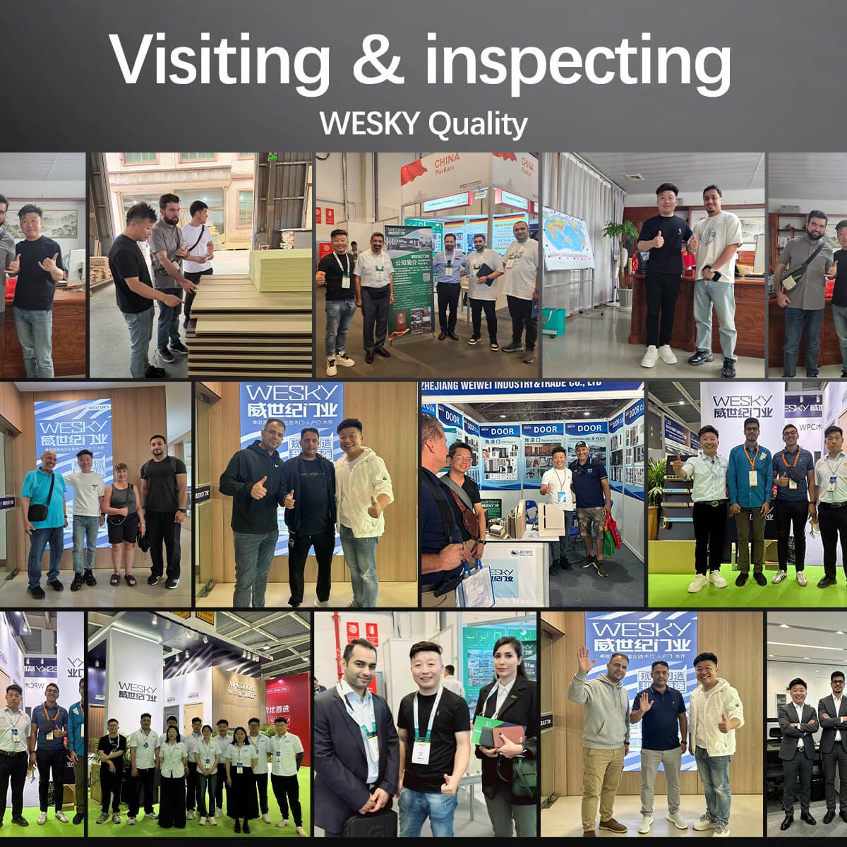 WESKY Door Industry - Security Doors - Wooden Doors - WPC Doors Manufacturing Factory-3