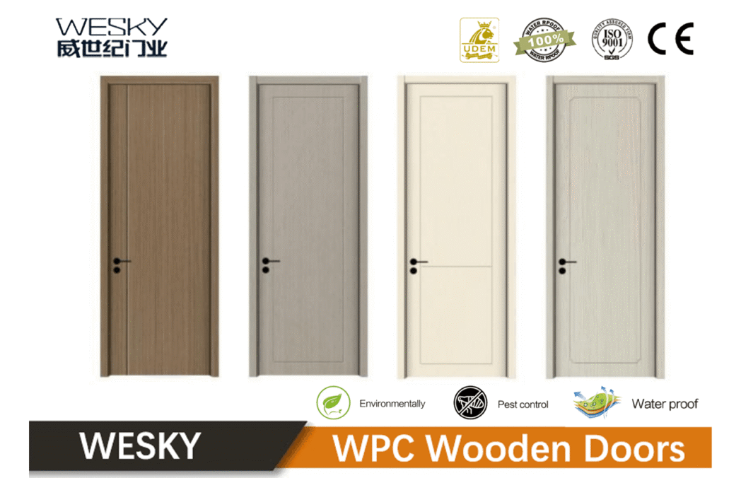 WPC Bedroom Door in WESKY