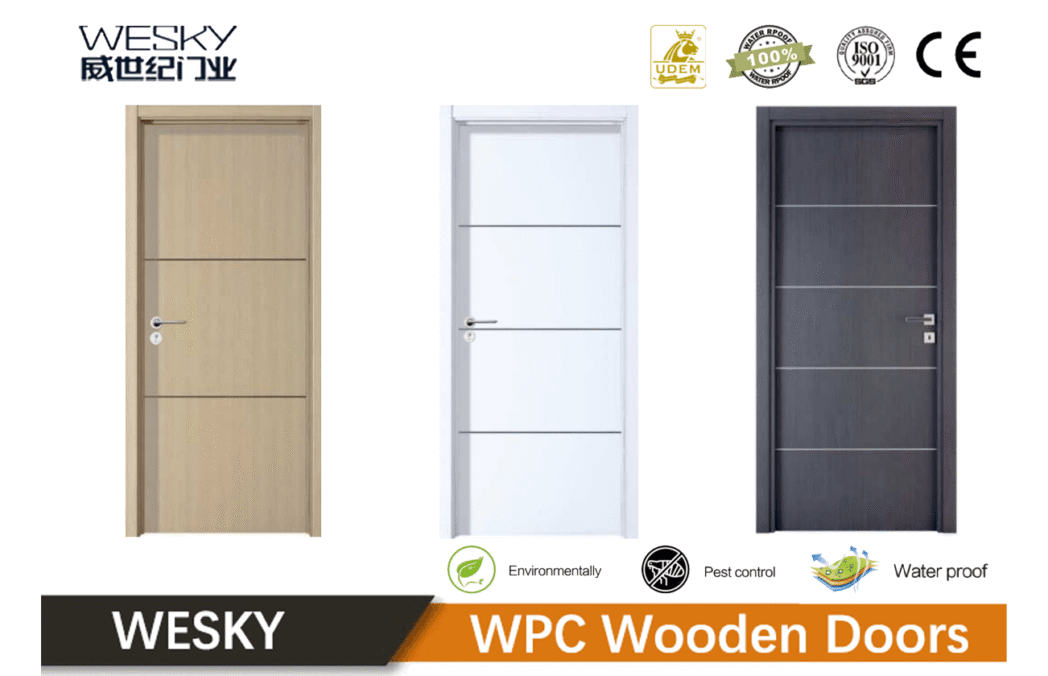 WPC Wooden Door Factory in WESKY