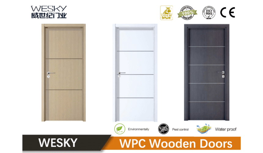 WPC Wooden Door Factory in WESKY