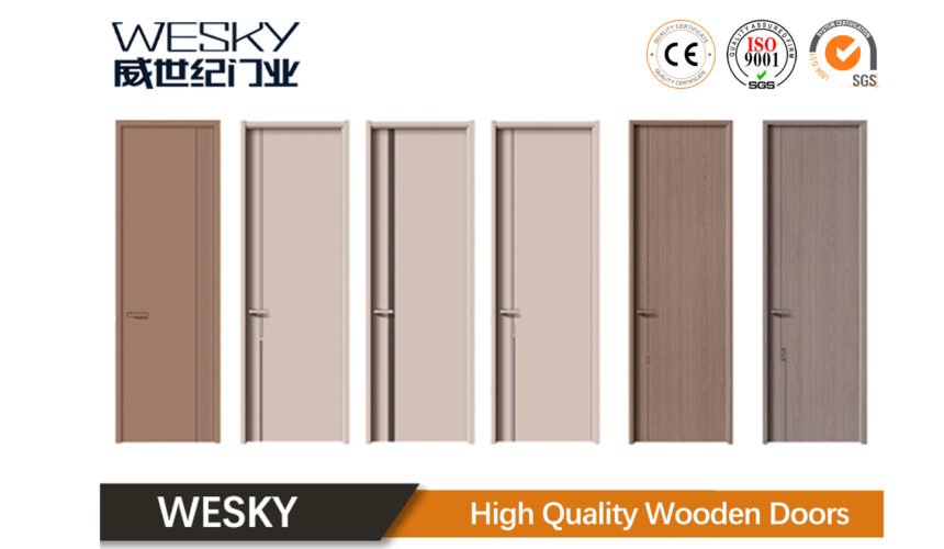 WESKY Hotel Room Wooden Doors