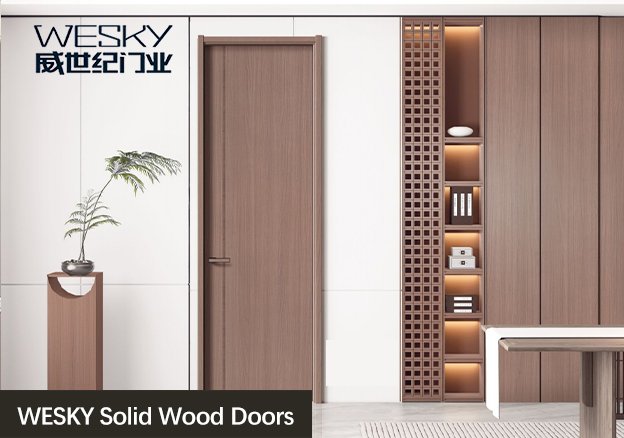 WESKY Solid Wood Composite Painted Doors - Wooden Door Manufacturer