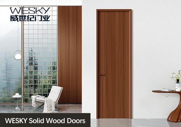 WESKY Wooden Door Sets